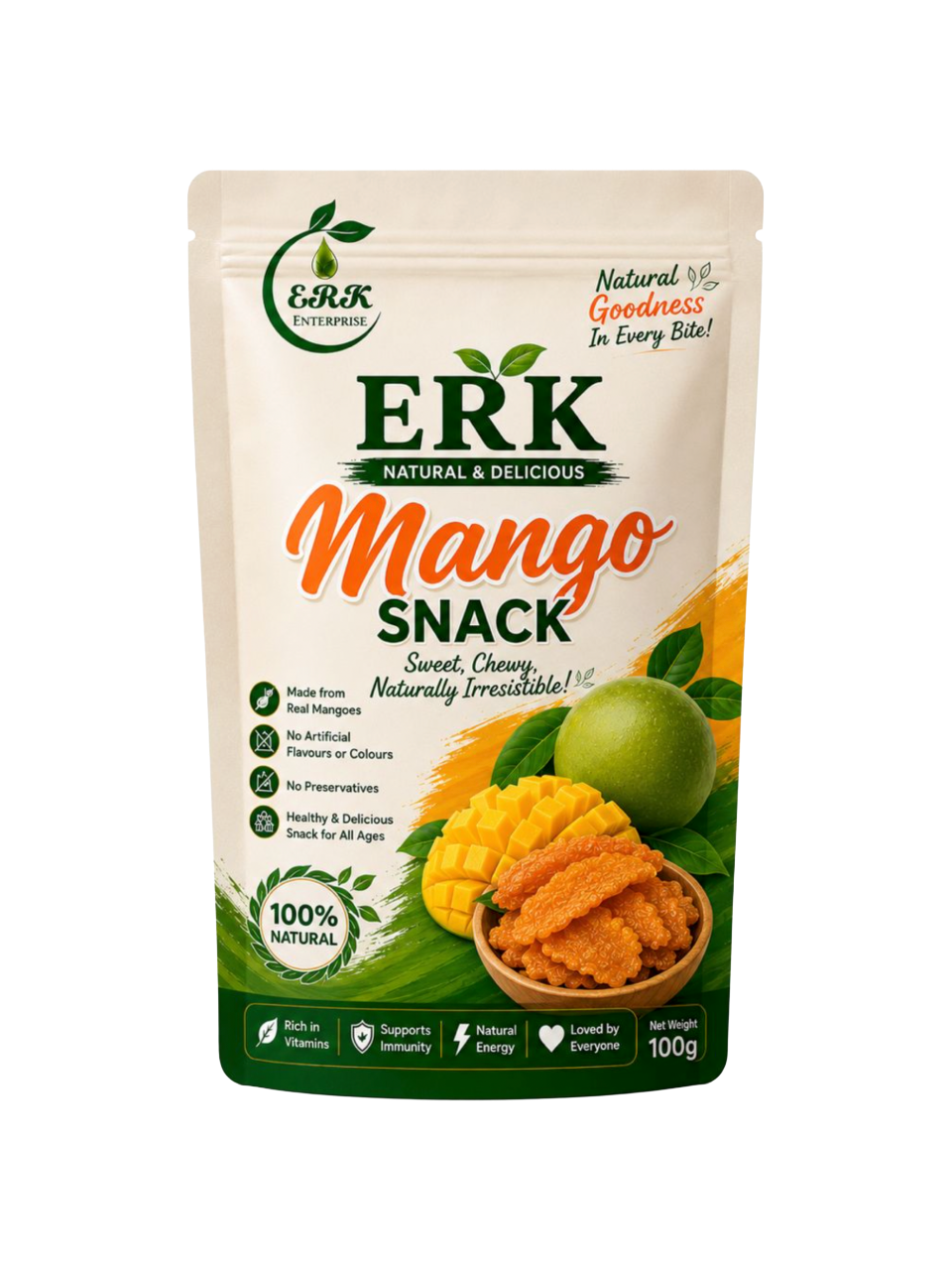 Dehydrated Mango snacks